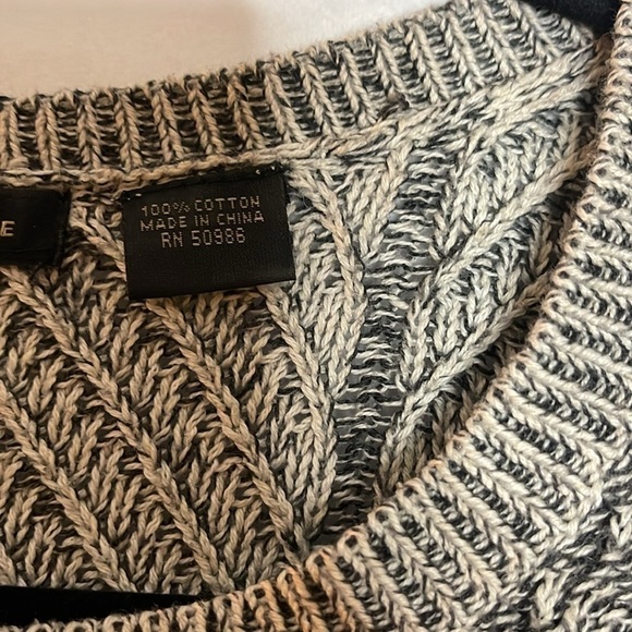 JEANNE PIERRE FLOWY KNIT TUNIC SWEATER (S) - Picture 6 of 7